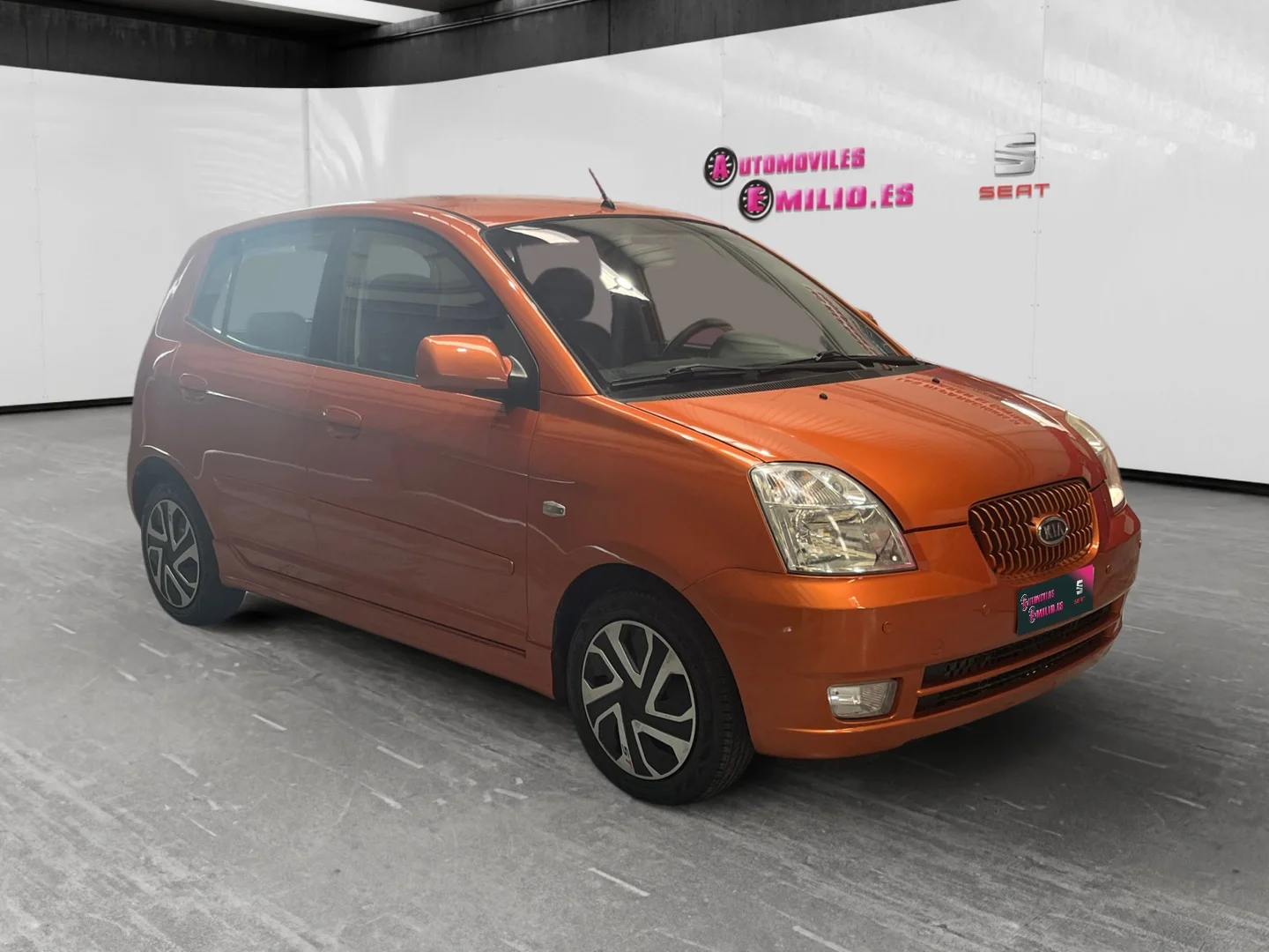 KIA Picanto 1.1 SOHC EX 2005 Gasolina Naranja - Vista principal