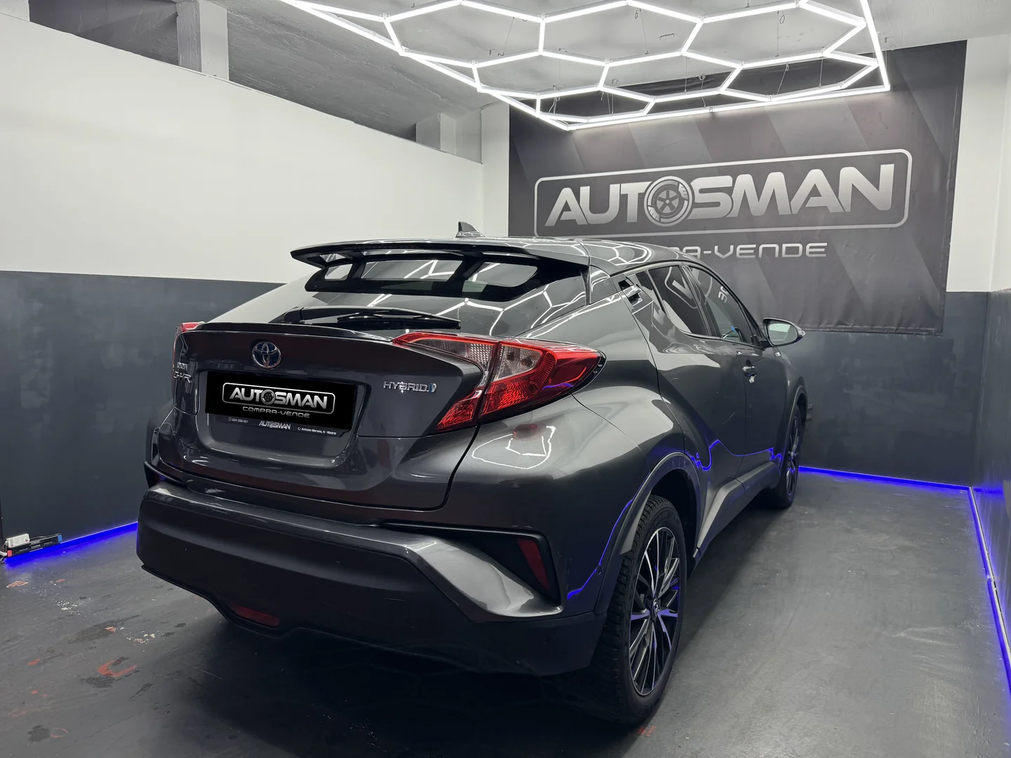 TOYOTA CH-R ADVANCE 2018 Híbrido Gris Plomo - Detalle