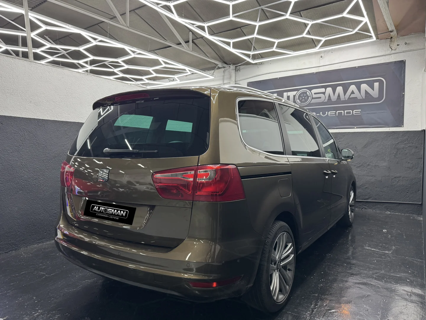 SEAT ALHAMBRA 2.0 TSI 200 CV DSG Style 2011 Gasolina Marron - Detalle