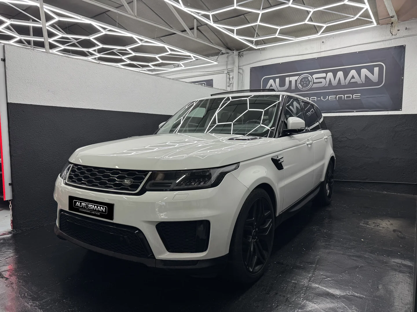 LAND ROVER Range Rover   Sport 3.0 SDV6 HSE 2019 Diésel Blanco - Vista lateral