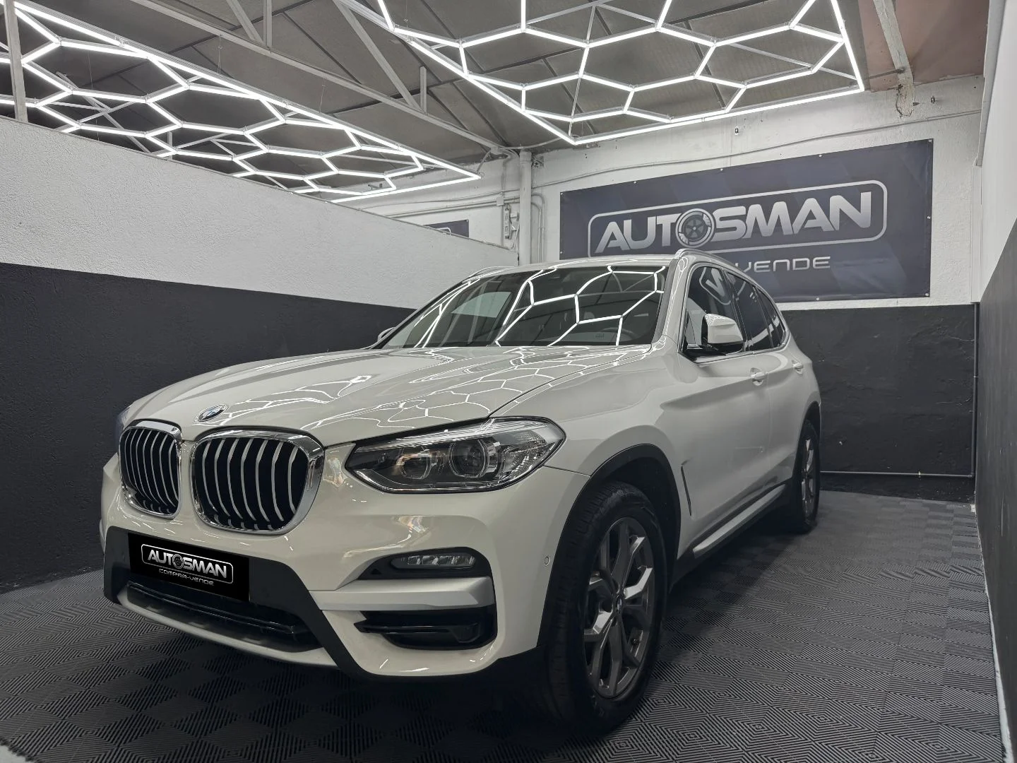 BMW X3 xDrive20d 2020 Diésel Blanco - Vista lateral