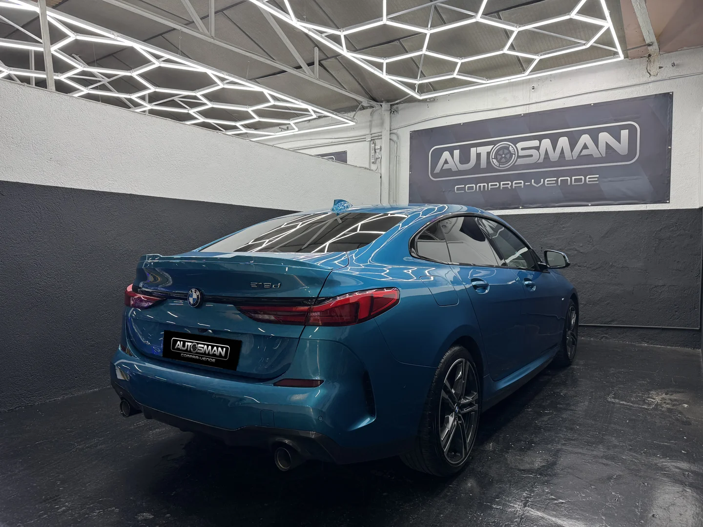 BMW Serie 2 218dA Gran Coupe 2021 Diésel Azul - Detalle