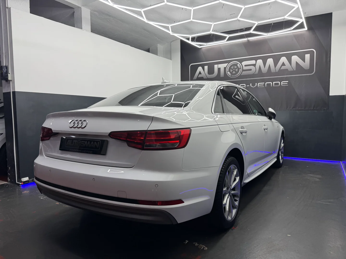 AUDI A4  2.0 TDI S.LINE LIMUSINE 2016 Diésel Blanco - Detalle