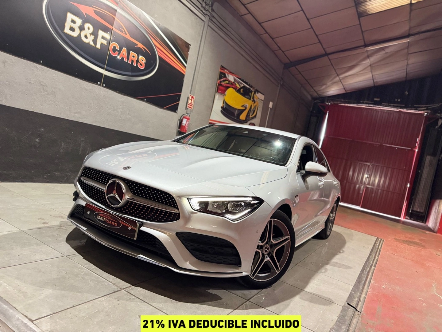MERCEDES-BENZ CLA CLA 250 e 2021 Híbrido enchufable Gris / Plata - Vista principal