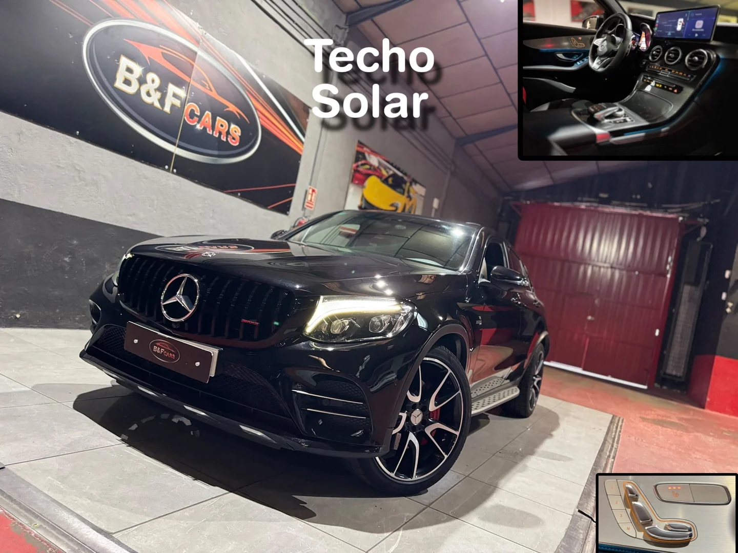Mercedes-Benz Clase GLC Mercedes-AMG GLC 43 4MATIC 2017 Gasolina Negro - Vista principal