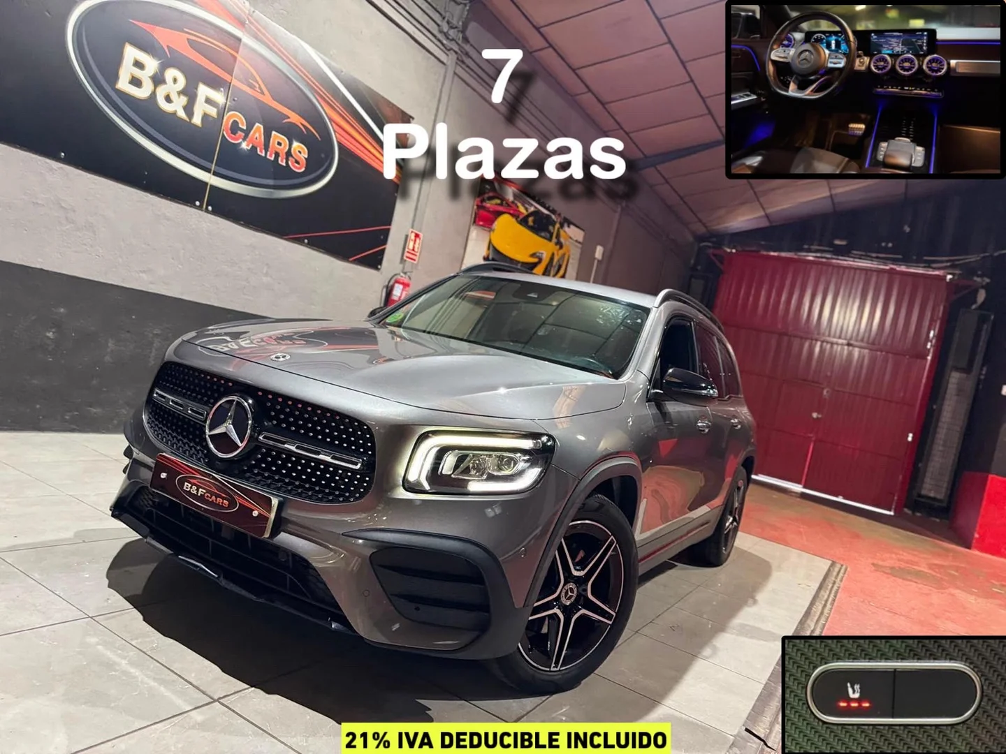 Mercedes-Benz GLB GLB 200 d 2022 Diésel Gris / Plata - Vista principal