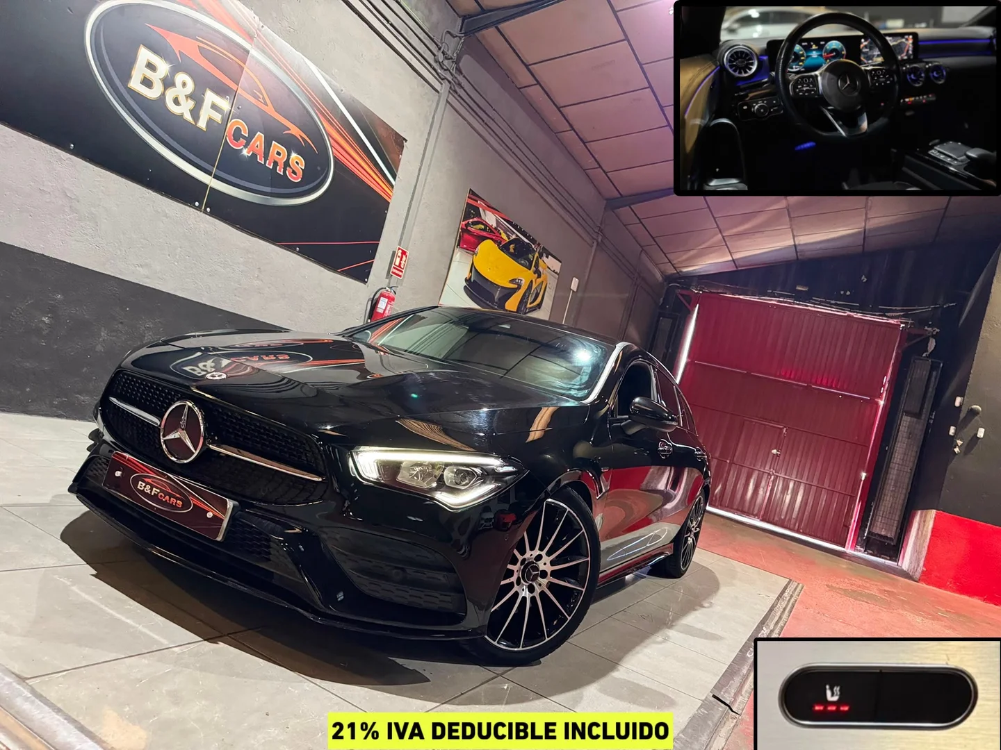 Mercedes-Benz Clase CLA CLA 200 d Shooting Brake 2022 Diésel Negro - Vista principal