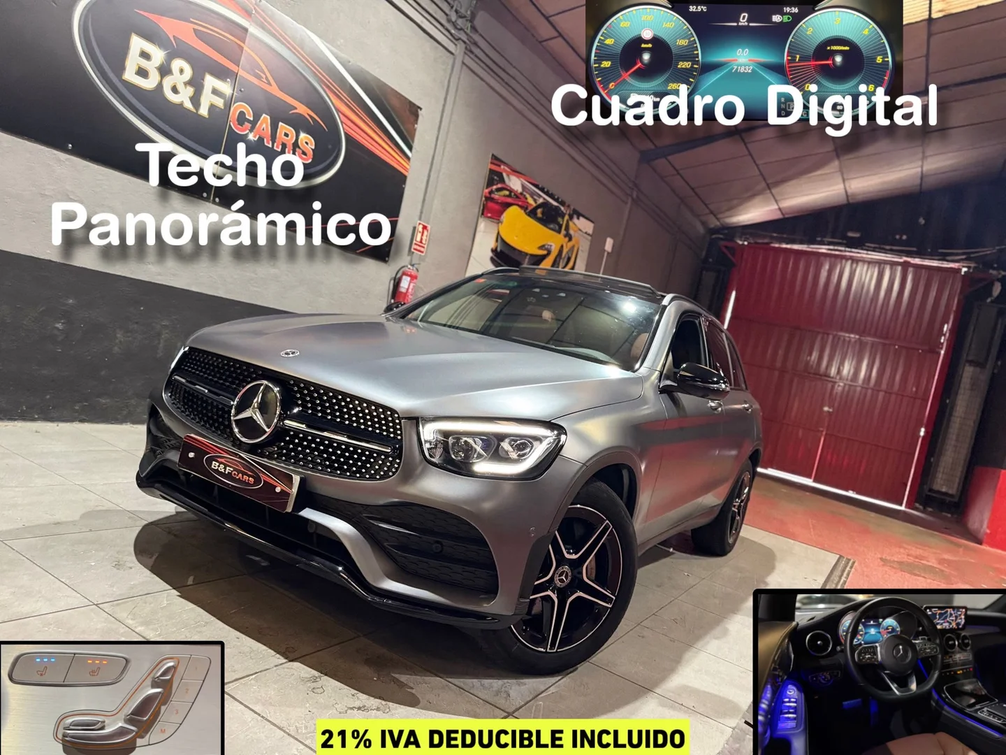 Mercedes-Benz Clase GLC GLC 300 d 4MATIC 2020 Diésel Gris / Plata - Vista principal