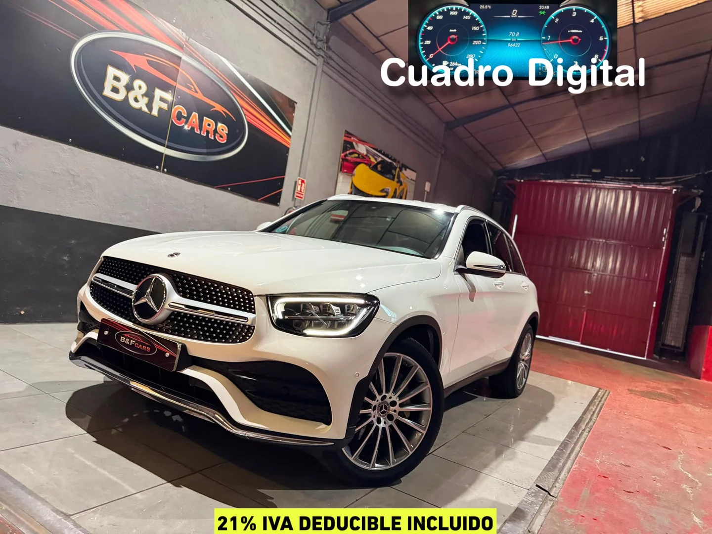 Mercedes-Benz Clase GLC GLC 220 d 4MATIC 2022 Diésel Blanco - Vista principal