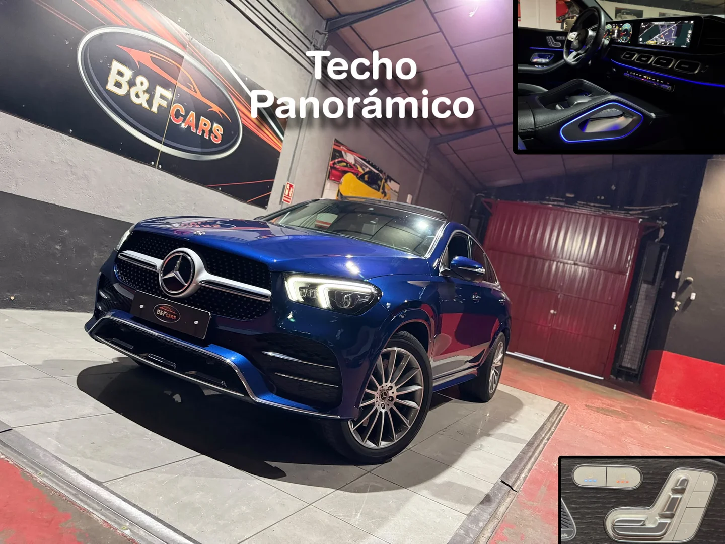 Mercedes-Benz GLE Coupé GLE 350 d 4MATIC 2021 Diésel Azul - Vista principal