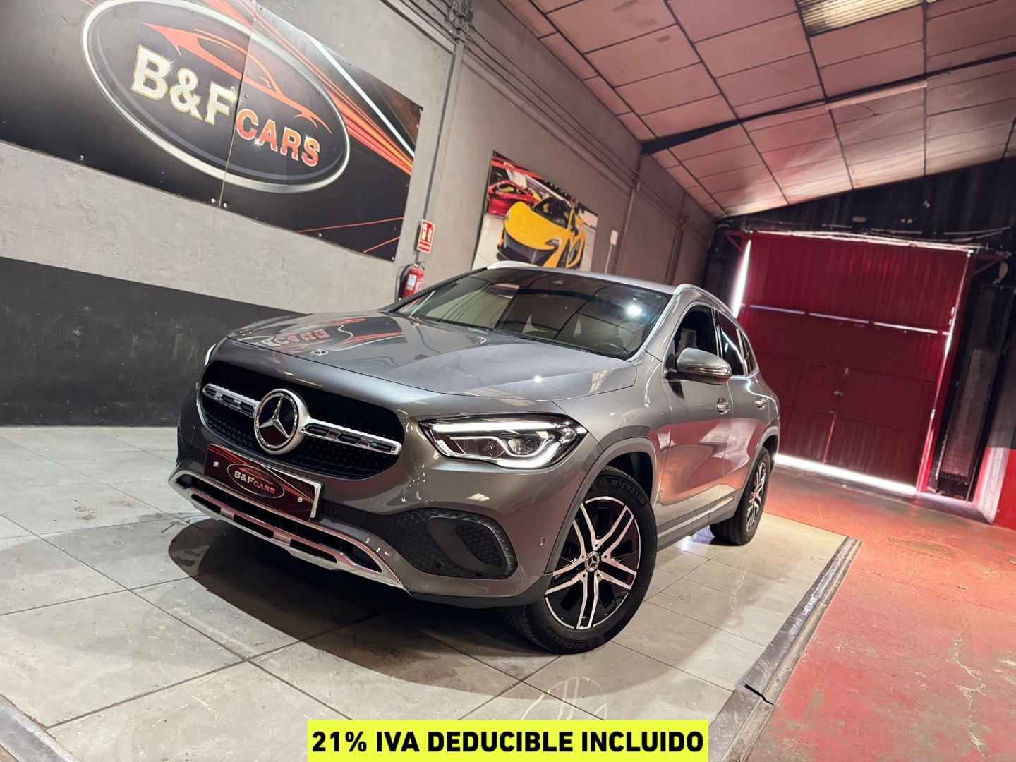 MERCEDES-BENZ GLA GLA 200 D 2022 Diésel Gris / Plata - Vista principal