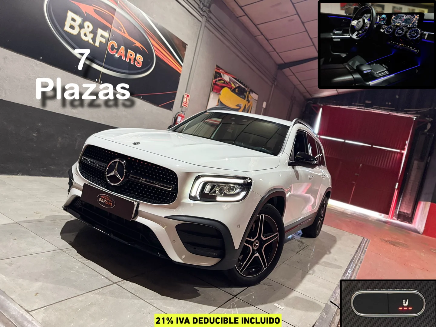 Mercedes-Benz GLB 2.0 GLB 200 D DCT 110KW (150CV) 2021 Diésel Blanco - Vista principal