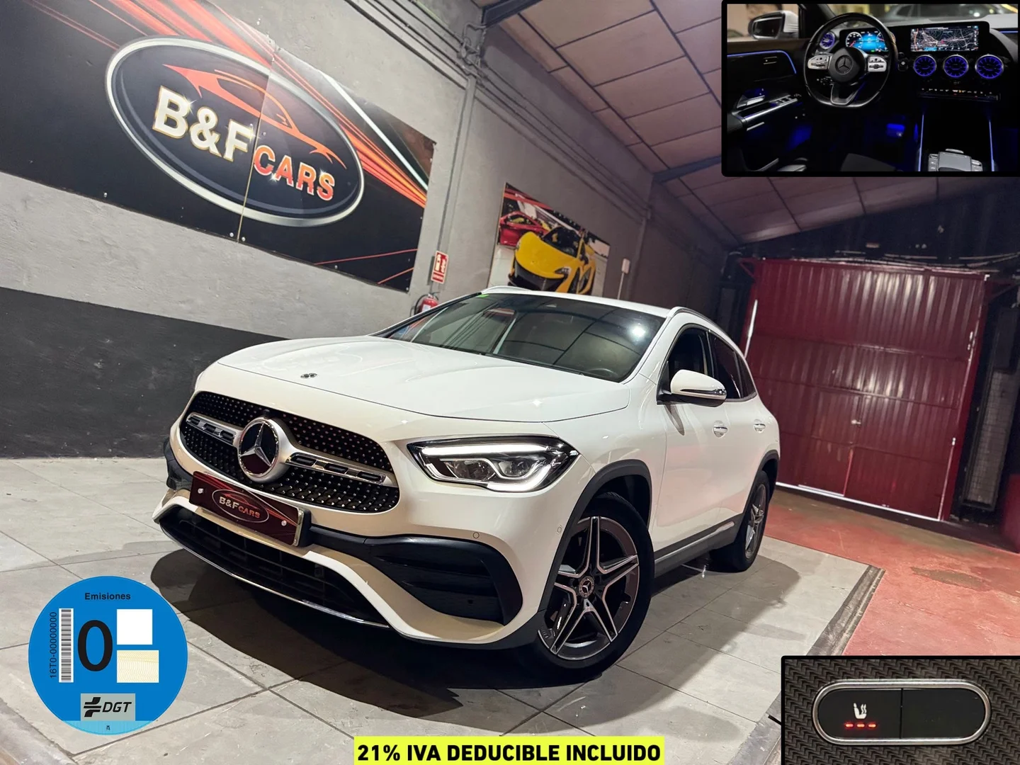 Mercedes-Benz GLA GLA 250 e 2022 Híbrido enchufable Blanco - Vista principal