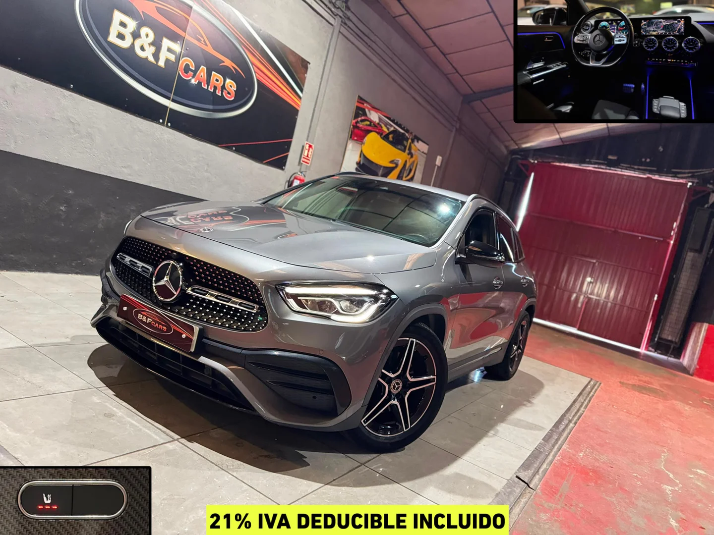 Mercedes-Benz GLA GLA 200 D 2021 Diésel Gris / Plata - Vista principal