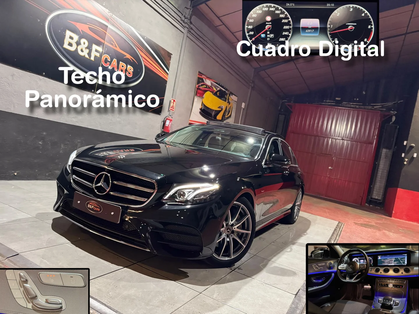 Mercedes-Benz Clase E E 350 d 2020 Diésel Negro - Vista principal