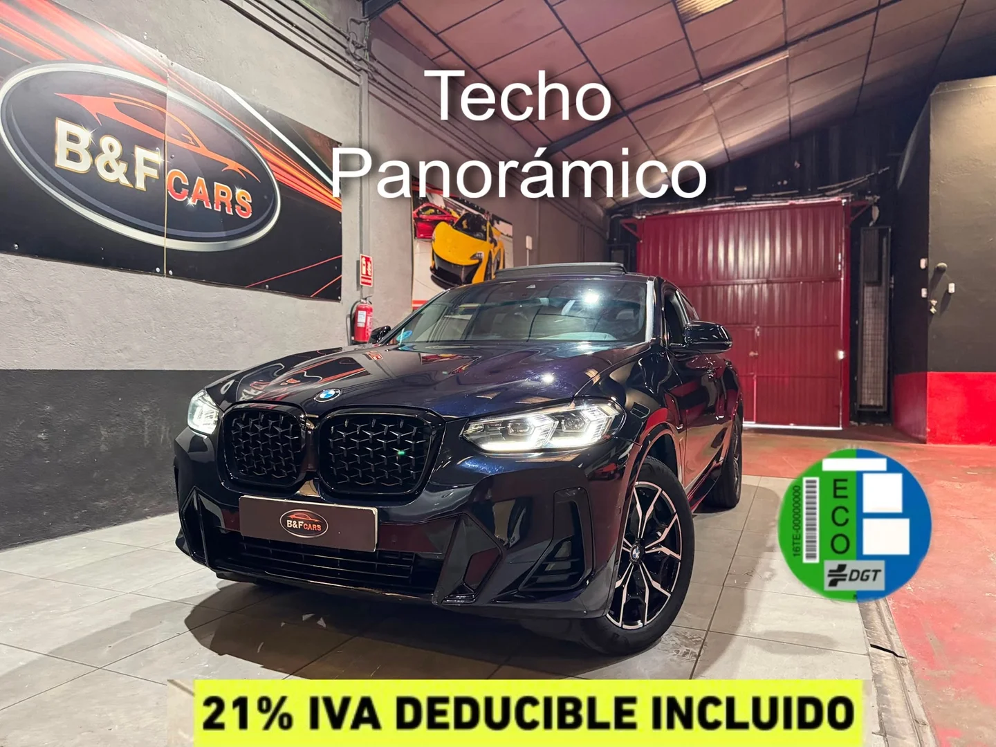 BMW X4 xDrive20d xLine 2023 Diésel Azul - Vista principal