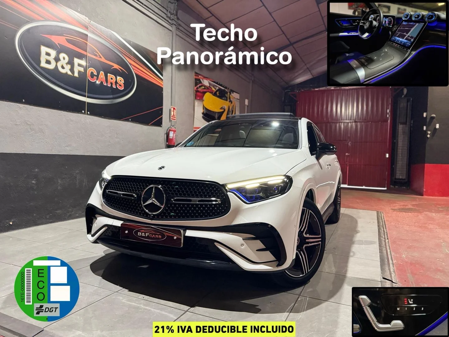 Mercedes-Benz GLC Coupé GLC 220 d 4MATIC 2023 Diésel Blanco - Vista principal