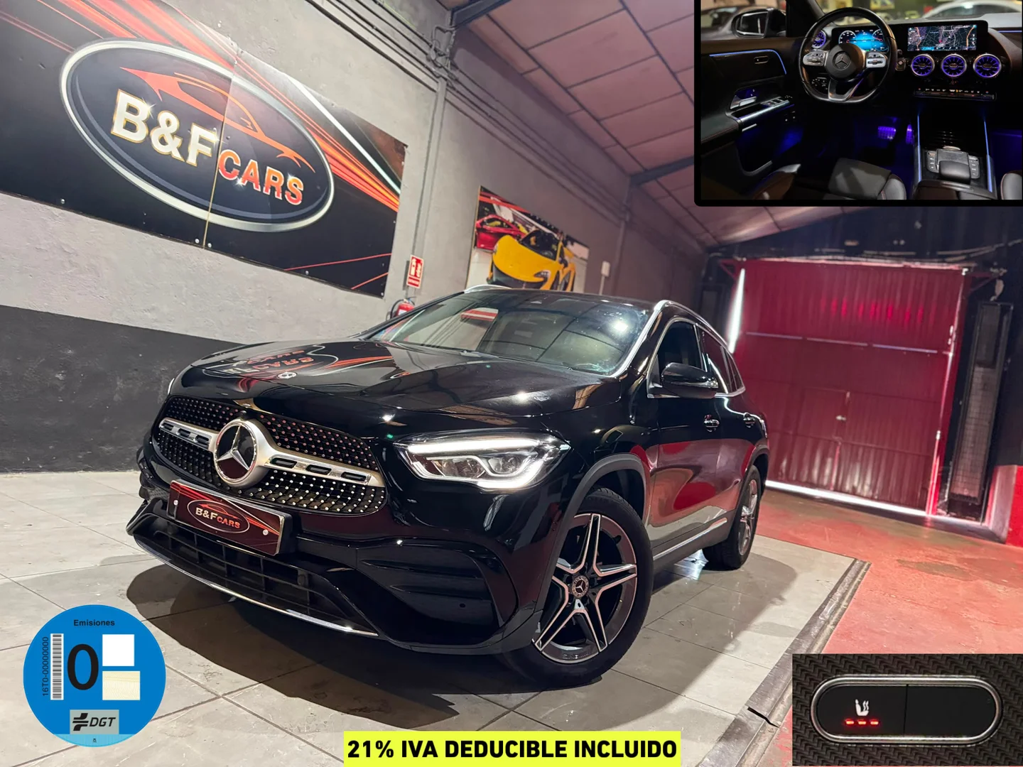 Mercedes-Benz GLA GLA 250 e 2022 Híbrido enchufable Negro - Vista principal