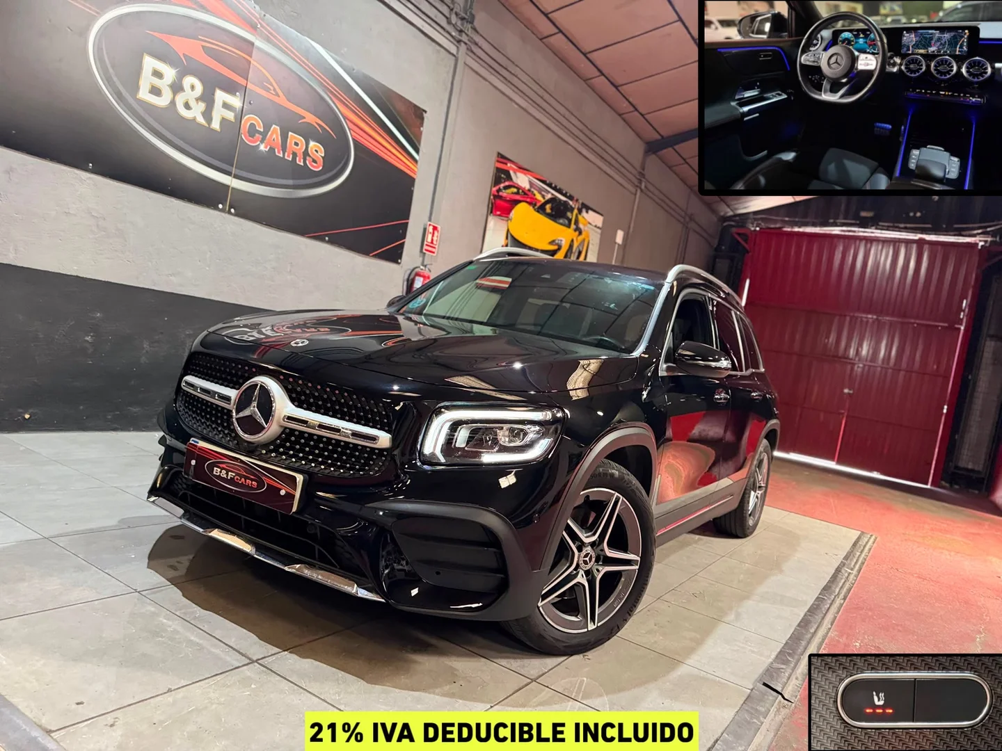 Mercedes-Benz GLB 2.0 GLB 200 D DCT 110KW (150CV) 2022 Diésel Negro - Vista principal