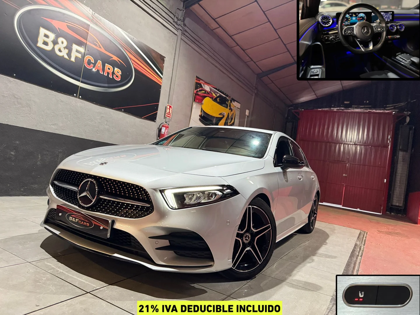 Mercedes-Benz Clase A A 200 d 2021 Diésel Gris / Plata - Vista principal
