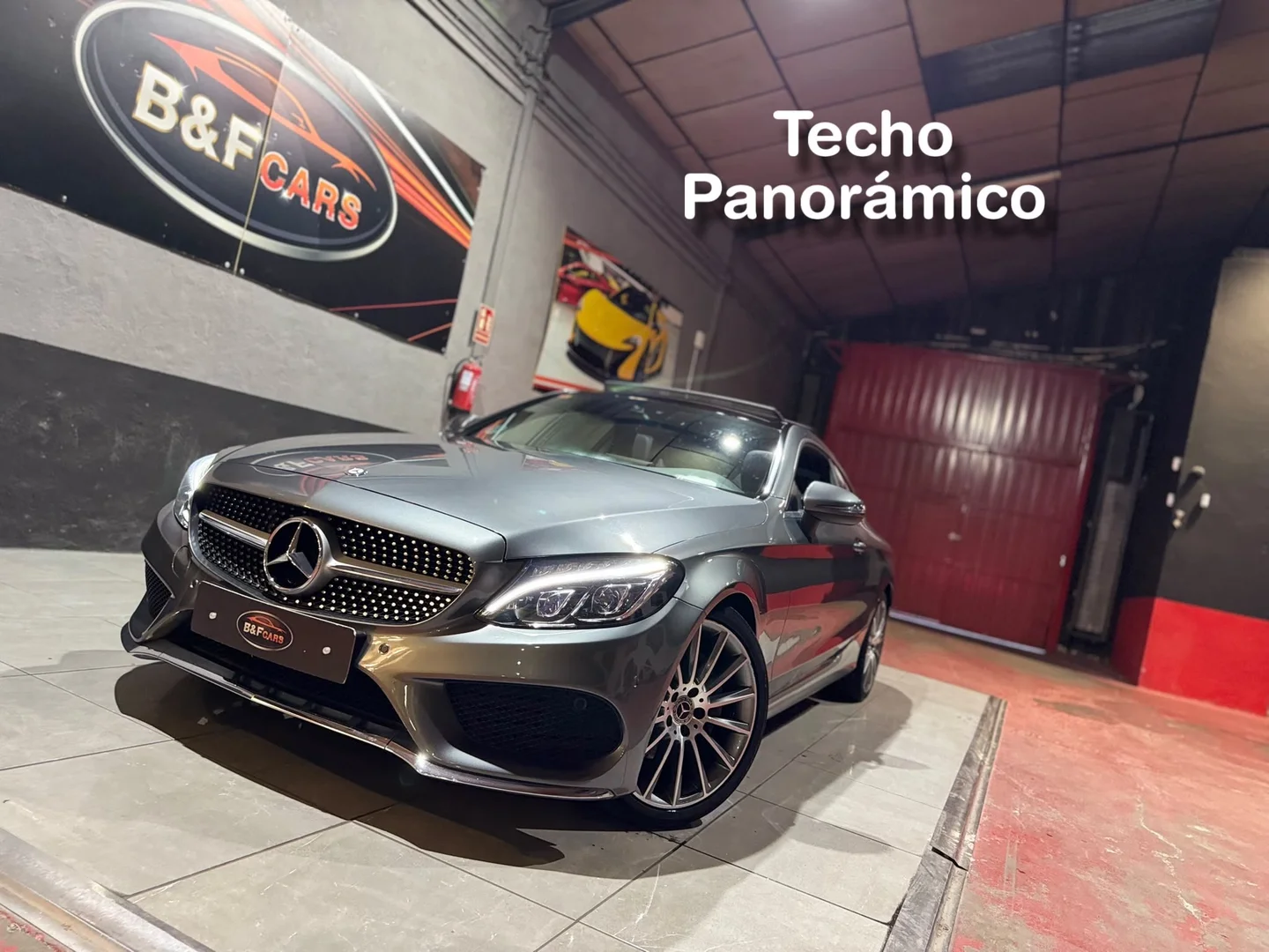 Mercedes-Benz Clase C C Coupé 220 d 2017 Diésel Gris / Plata - Vista principal