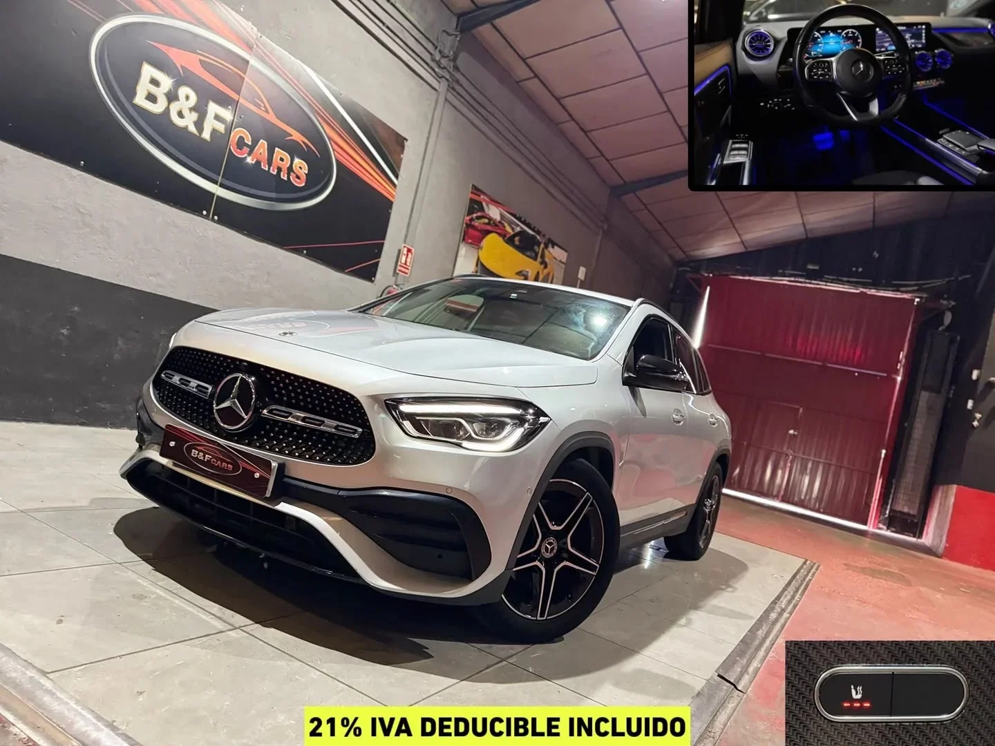 Mercedes-Benz GLA GLA 200 D 2021 Diésel Gris / Plata - Vista principal
