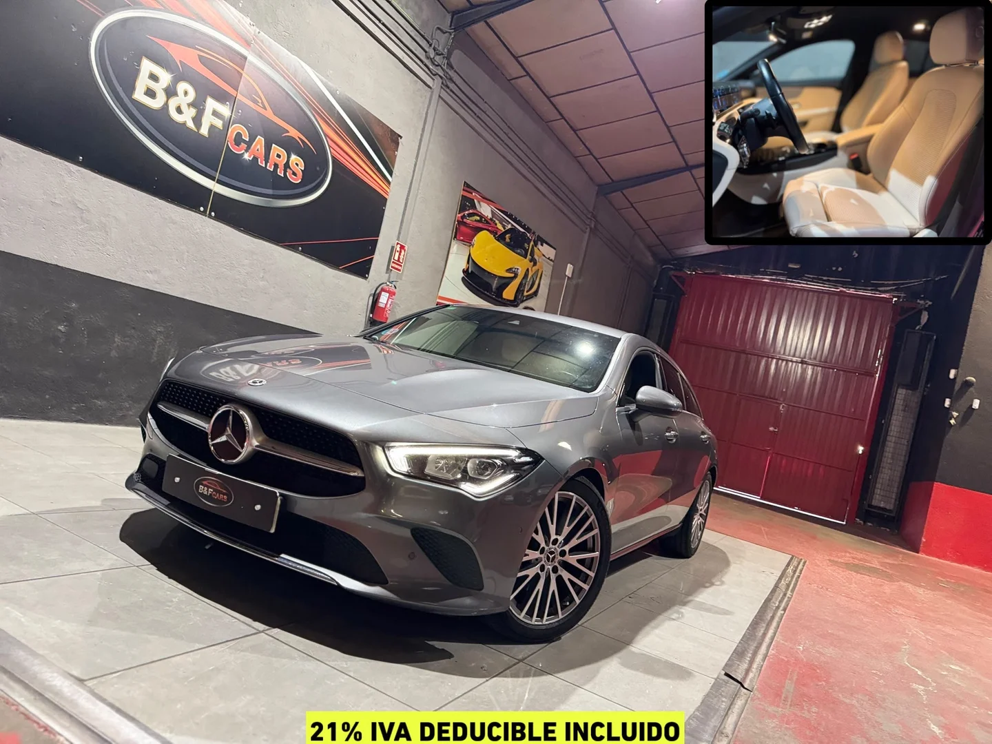Mercedes-Benz CLA CLA 200 Shooting Brake 2022 Gasolina Gris / Plata - Vista principal