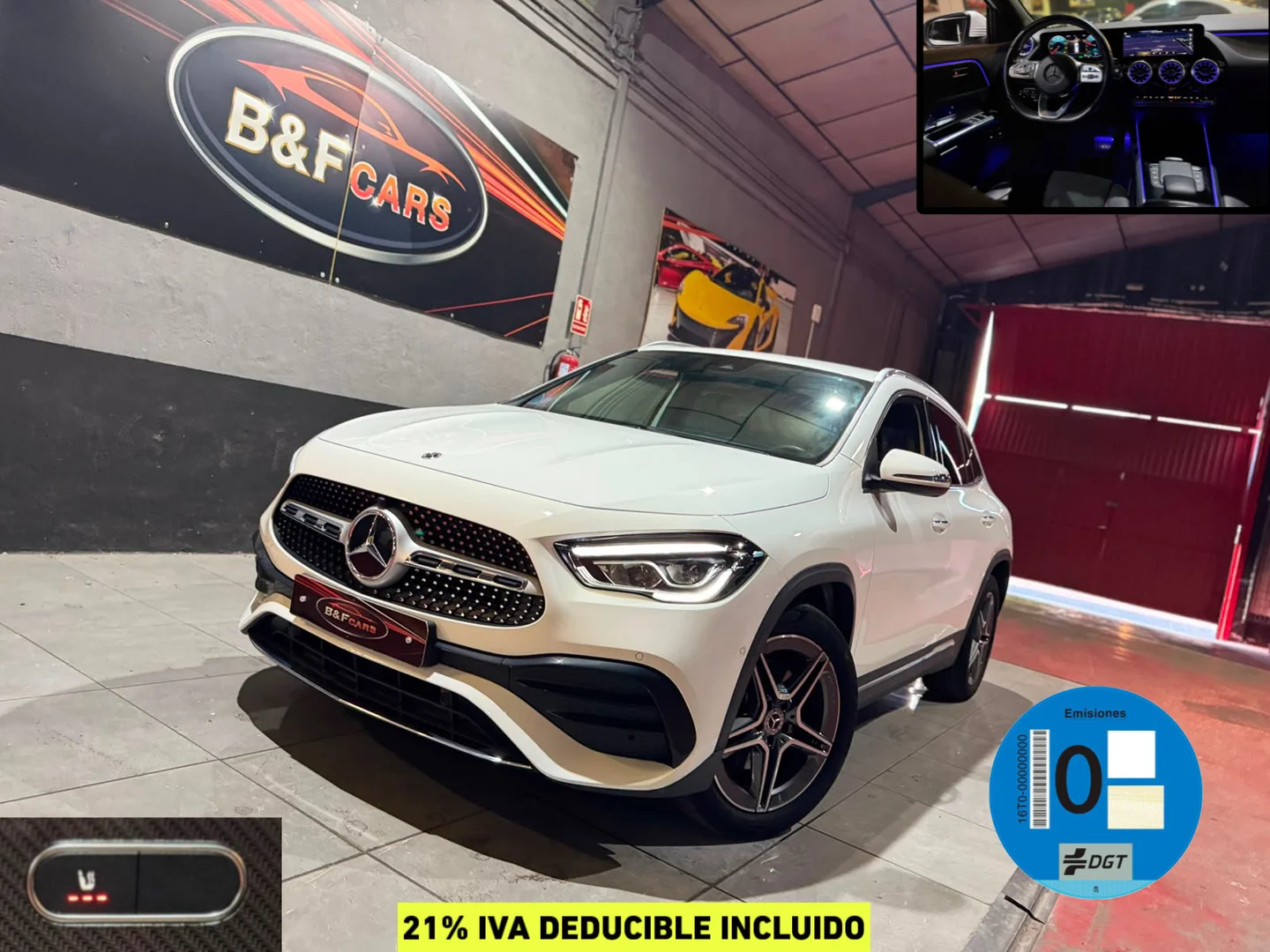 Mercedes-Benz GLA GLA 250 e 2022 Híbrido enchufable Blanco - Vista principal
