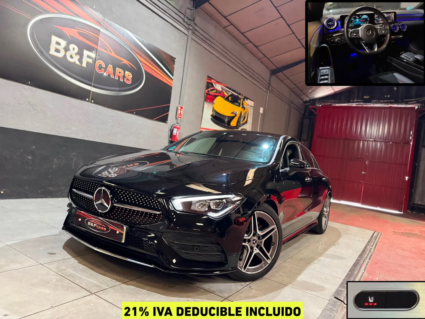 Mercedes-Benz CLA CLA 200 D DCT 2022 Diésel Negro - Vista principal