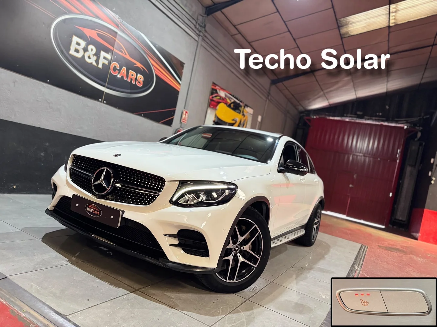 Mercedes-Benz GLC Coupé GLC 220 d 4MATIC 2018 Diésel Blanco - Vista principal