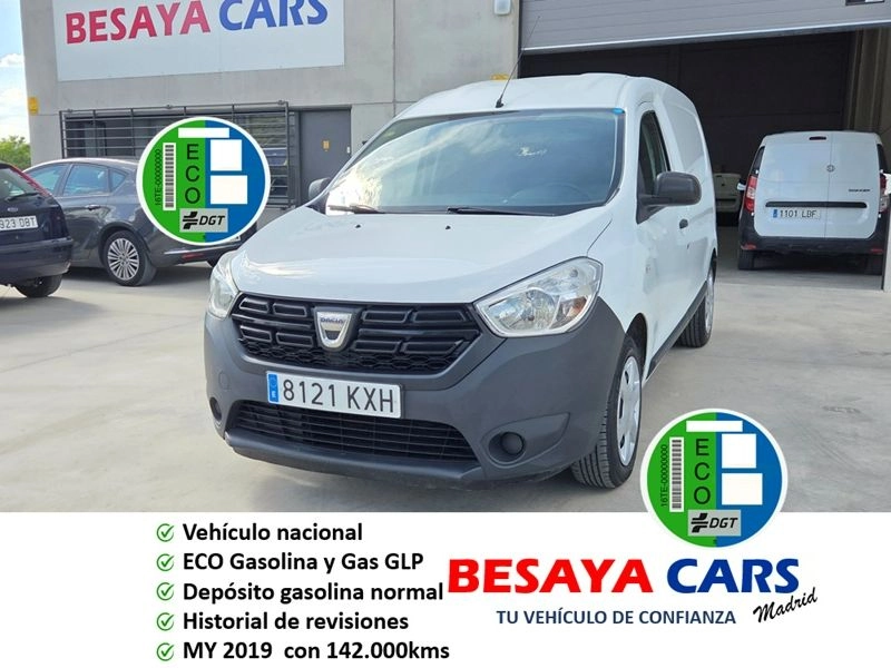DACIA Dokker Van Essential 1.6 75kW 100CV GLP 2019 GLP Blanco - Vista principal