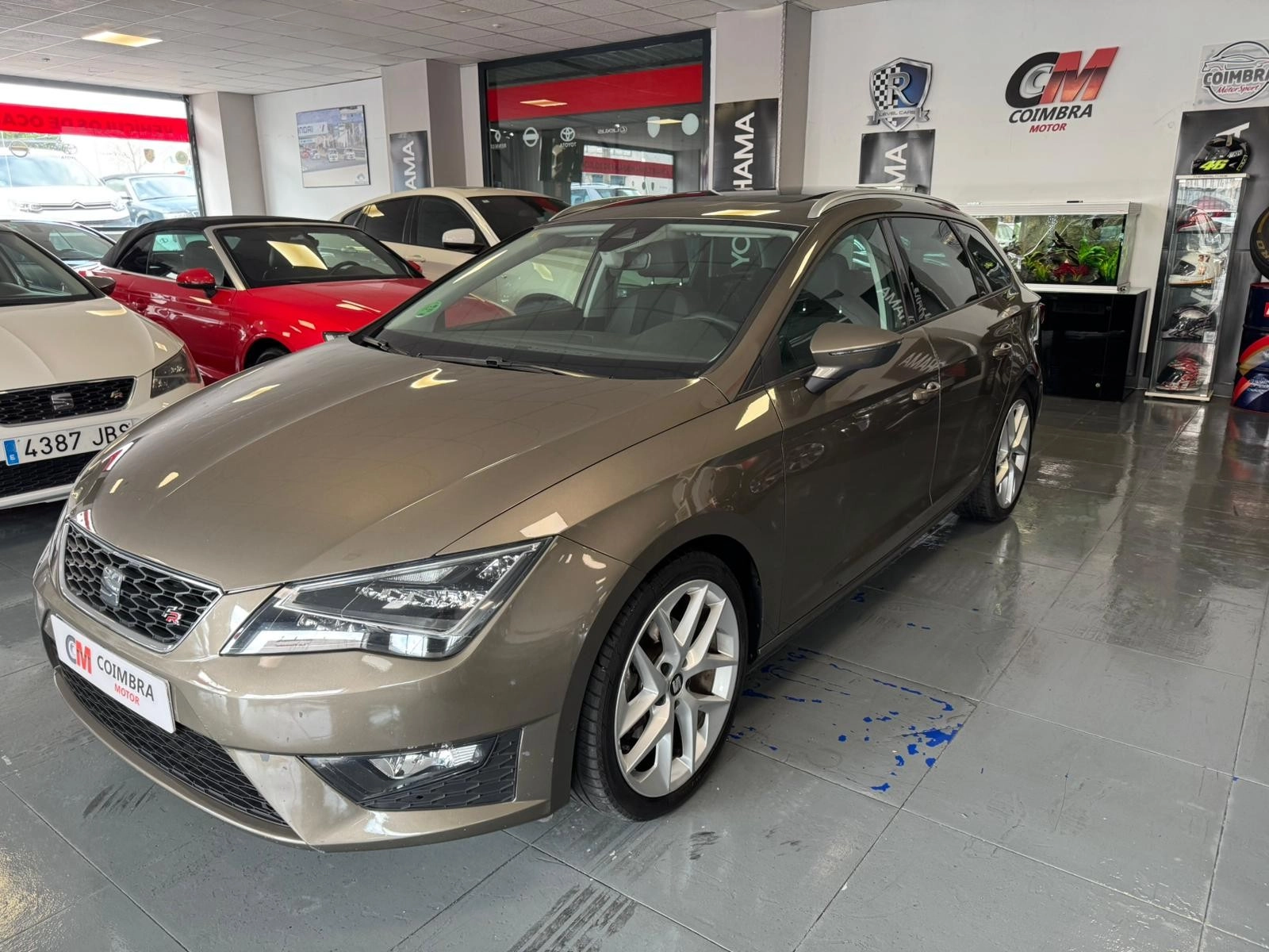 SEAT Leon ST 1.4 TSI 110kW ACT DSG7 StSp FR Plus 2016 Gasolina Marrón - Vista principal