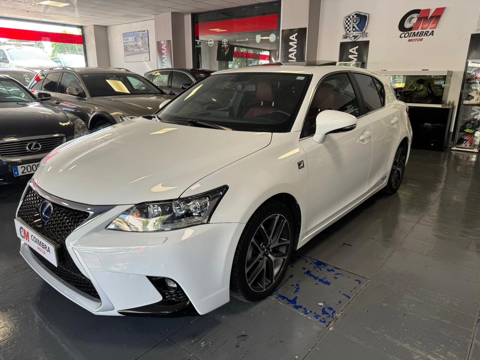 LEXUS CT 200h FSport 2014 Híbrido Blanco - Vista principal