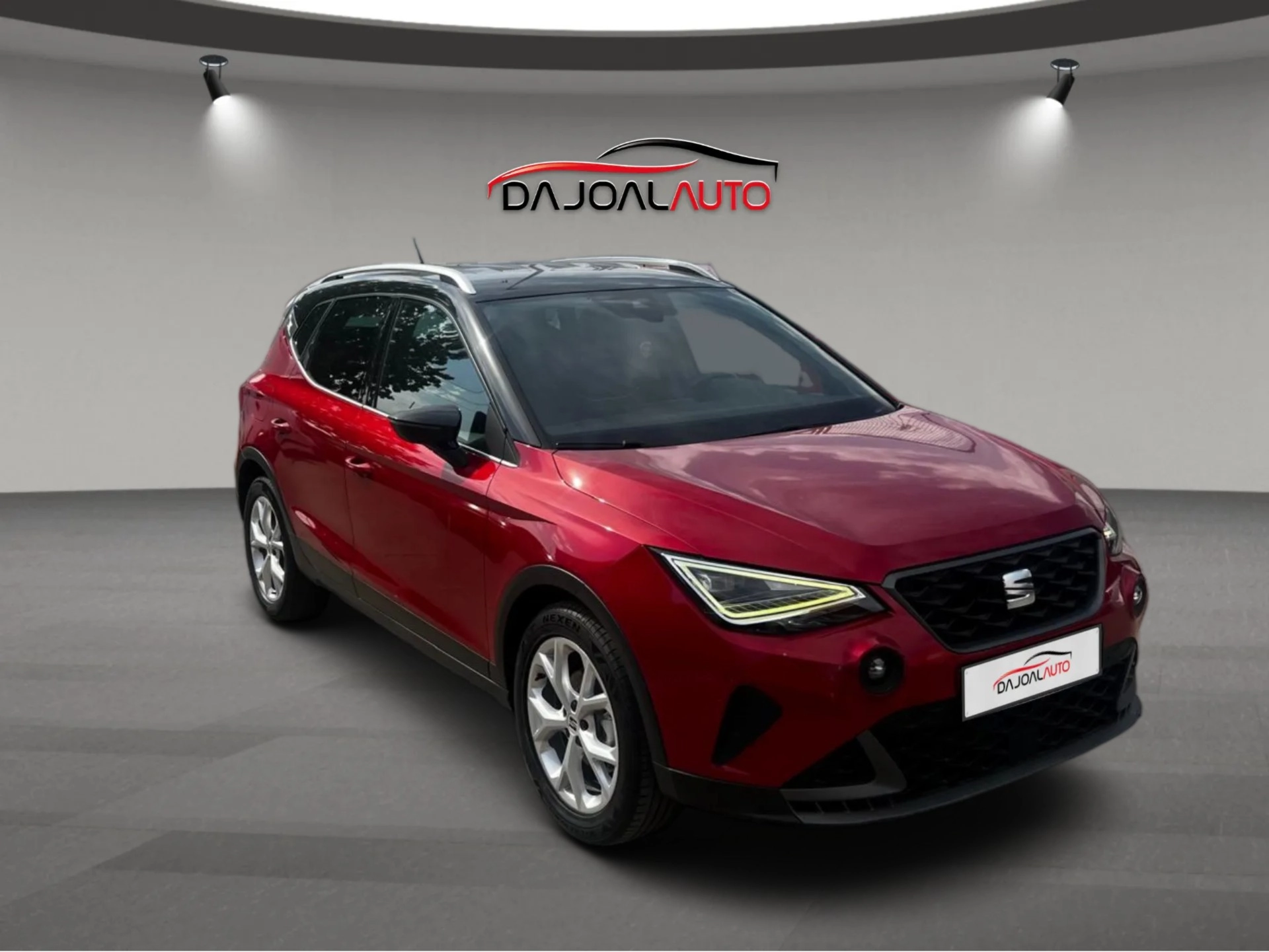 SEAT Arona 1.0 TGI 66kW 90CV FR 2022 Híbrido Rojo - Vista principal