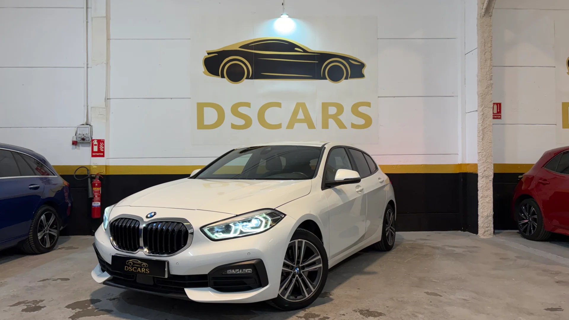 BMW Serie 1 118d Business Auto. 2021 Diésel Blanco - Vista principal