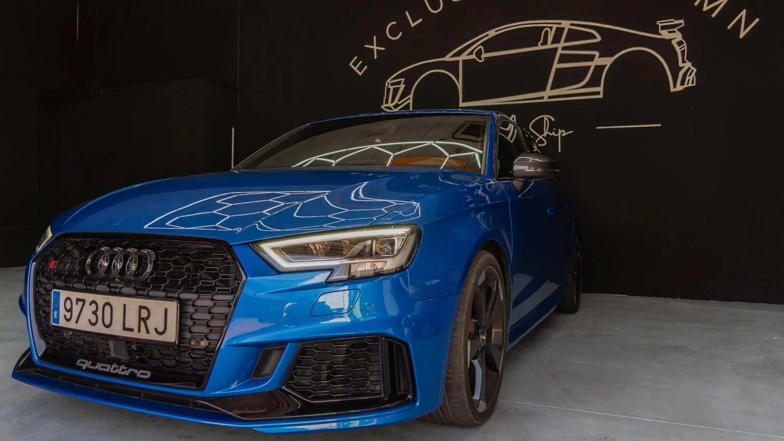 Audi A3 RS 3 2.5 TFSI quattro S tronic Sportback 2018 Gasolina Azul - Vista principal