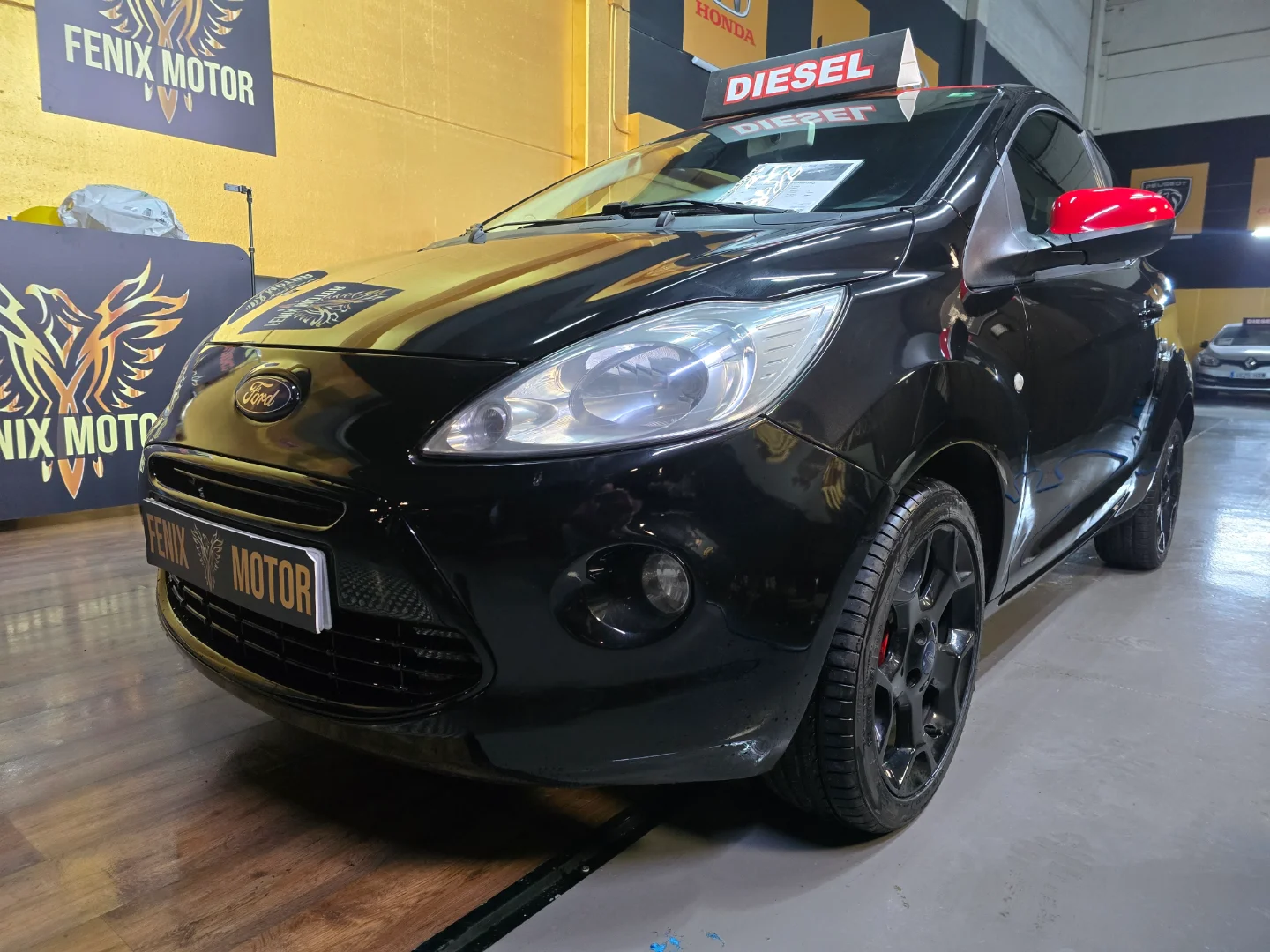 Ford Ka Titanium+ 1.3 TDCi Auto-Start-Stop 2012 Diésel Negro - Vista principal