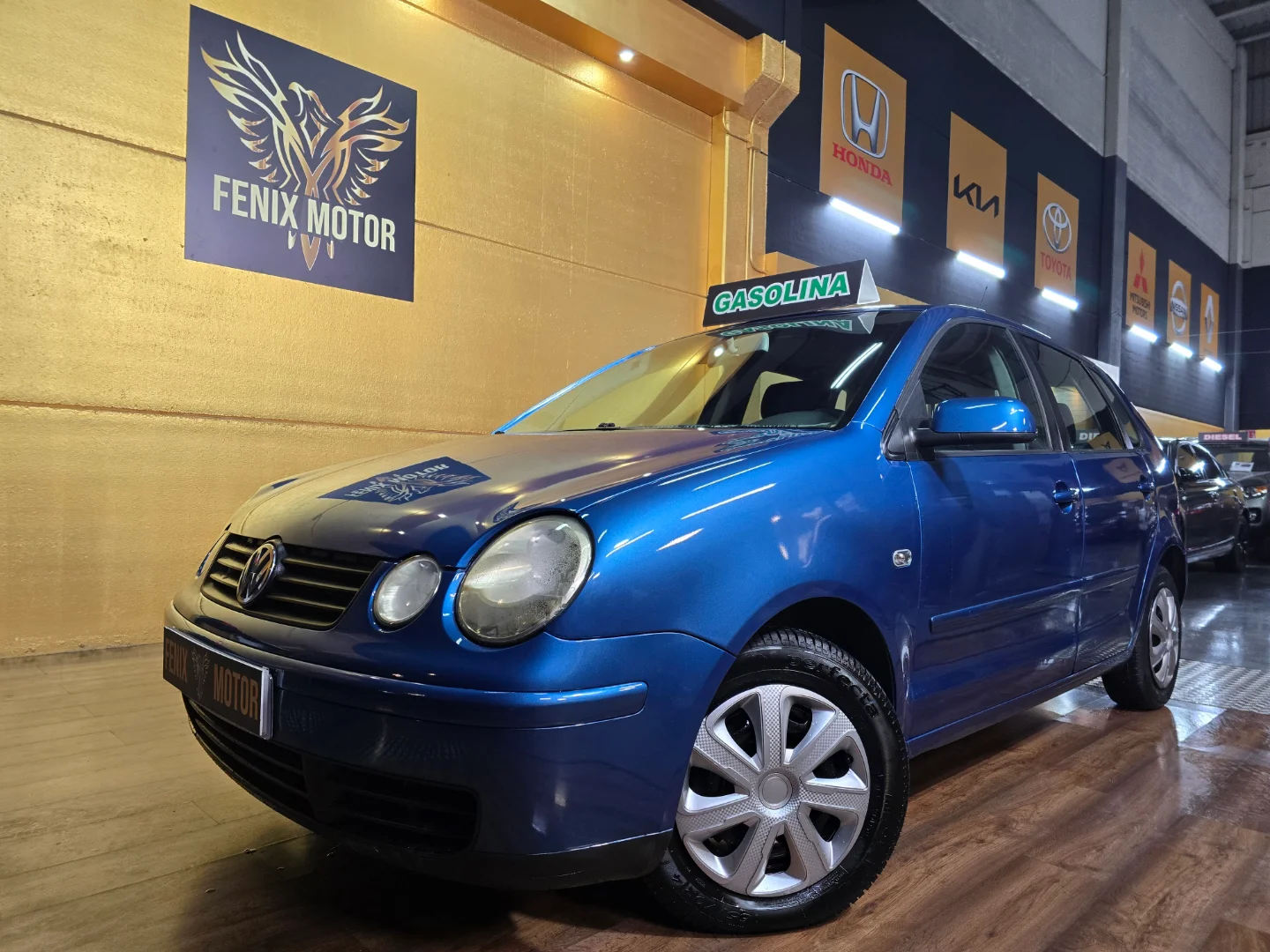 Volkswagen Polo 1.4 Trendline 75CV 2004 Gasolina Azul - Vista principal