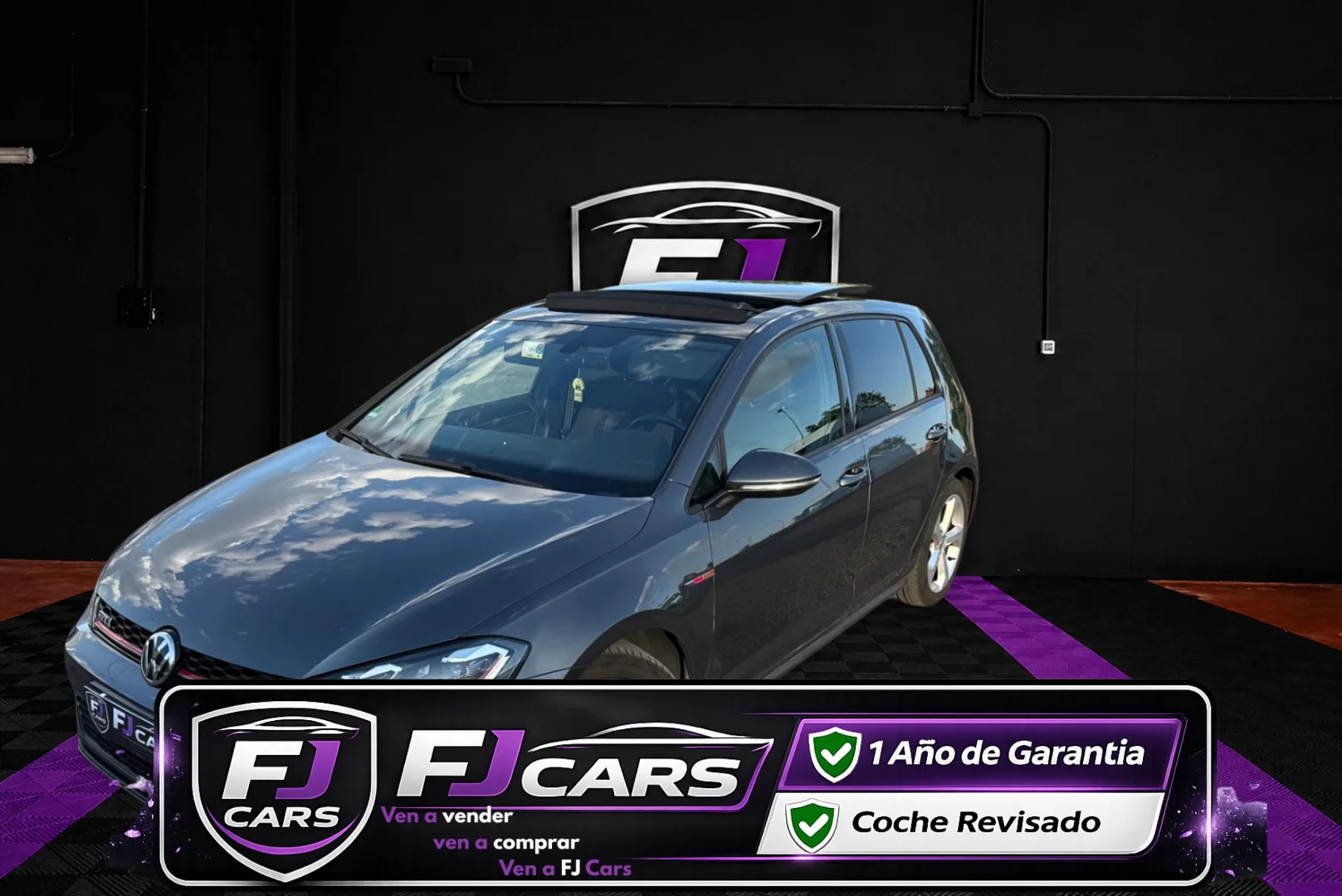 Volkswagen Golf GTI 2.0 TSI 169kW (230CV) 2017 Gasolina Gris / Plata - Vista principal