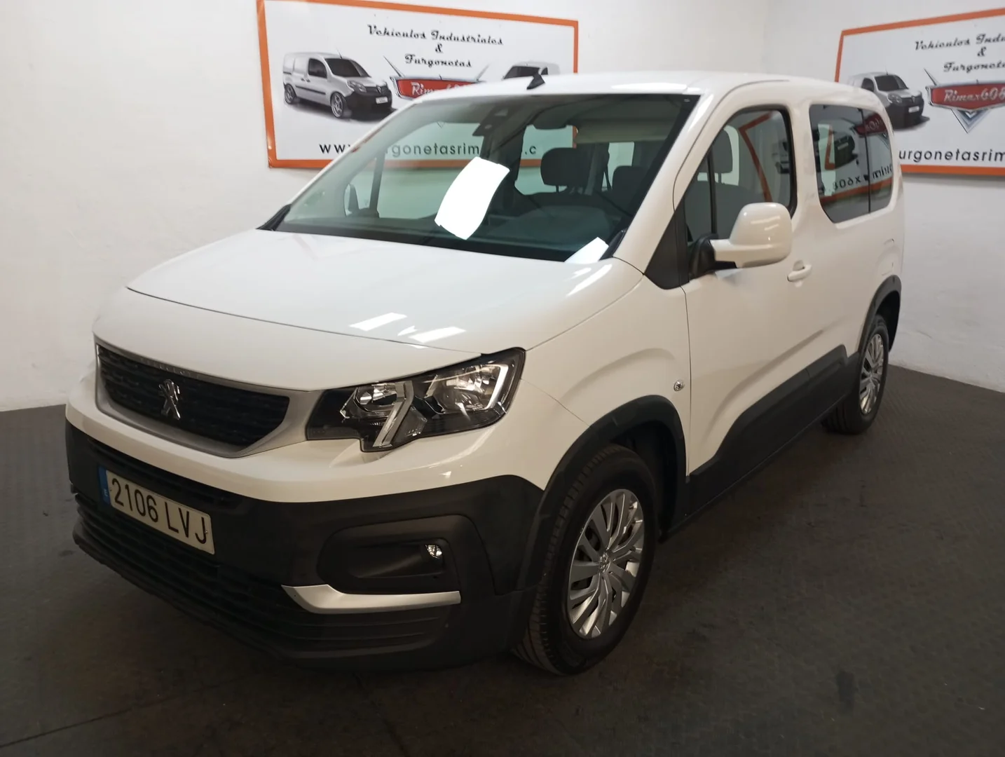 Peugeot Rifter Allure Standard BlueHDi 73kW 2021 Diésel Blanco - Vista principal