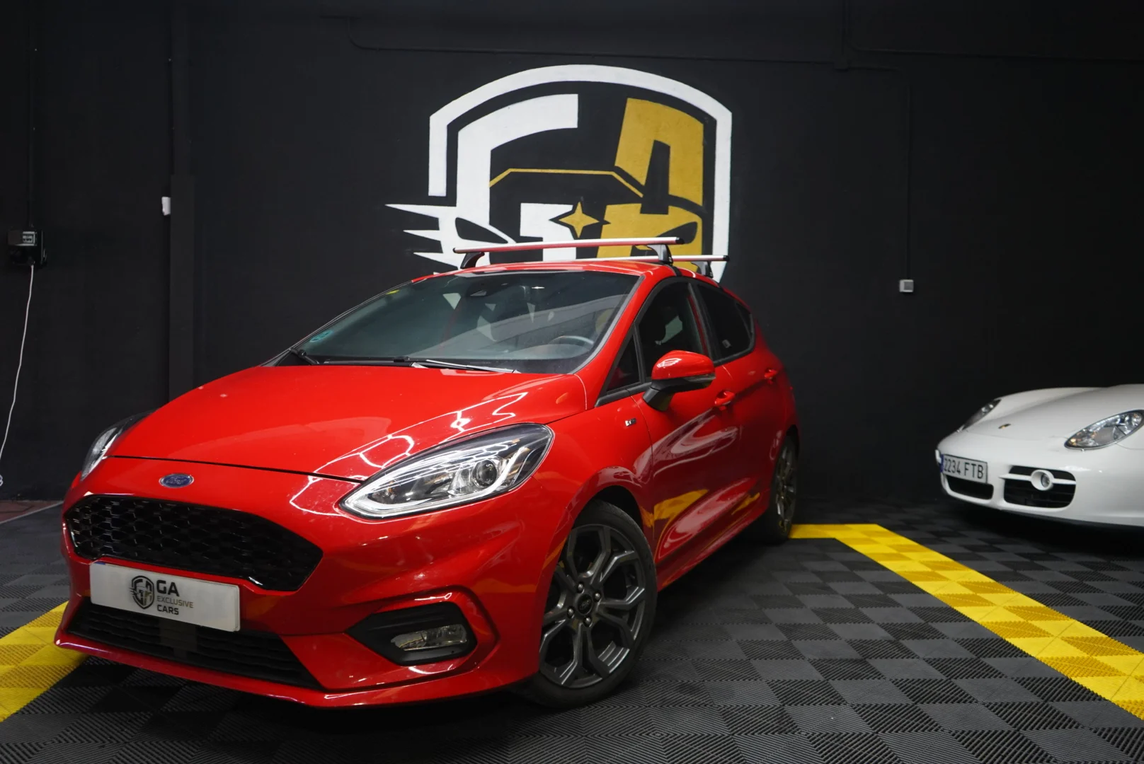 Ford Fiesta 1.0 EcoBoost 103kW ST-Line Black S/S 5p 2018 Gasolina Rojo - Vista principal