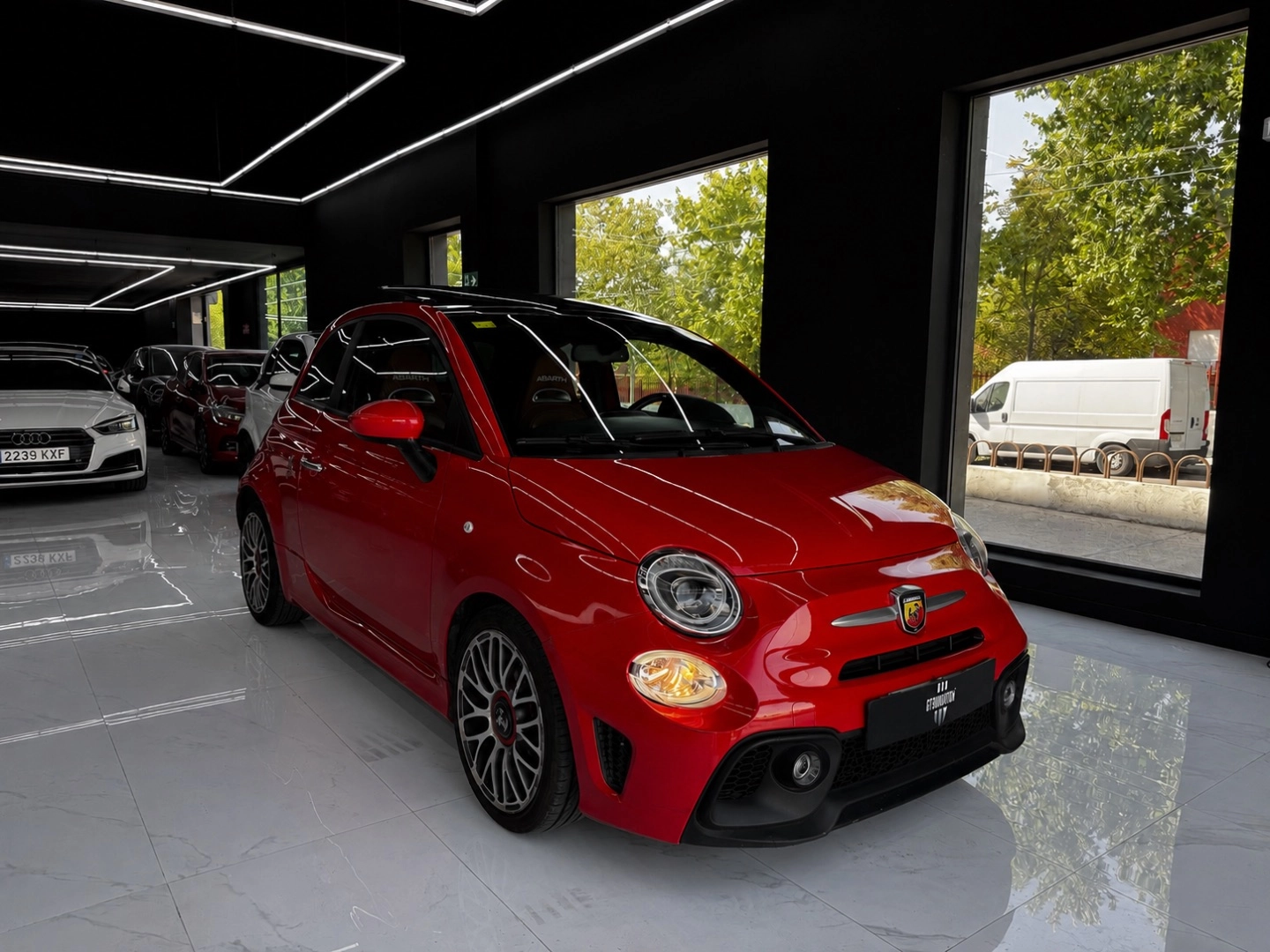 ABARTH 500 1.4 16v TJet 595 107kW 145CV E6D 2019 Gasolina Rojo - Vista principal