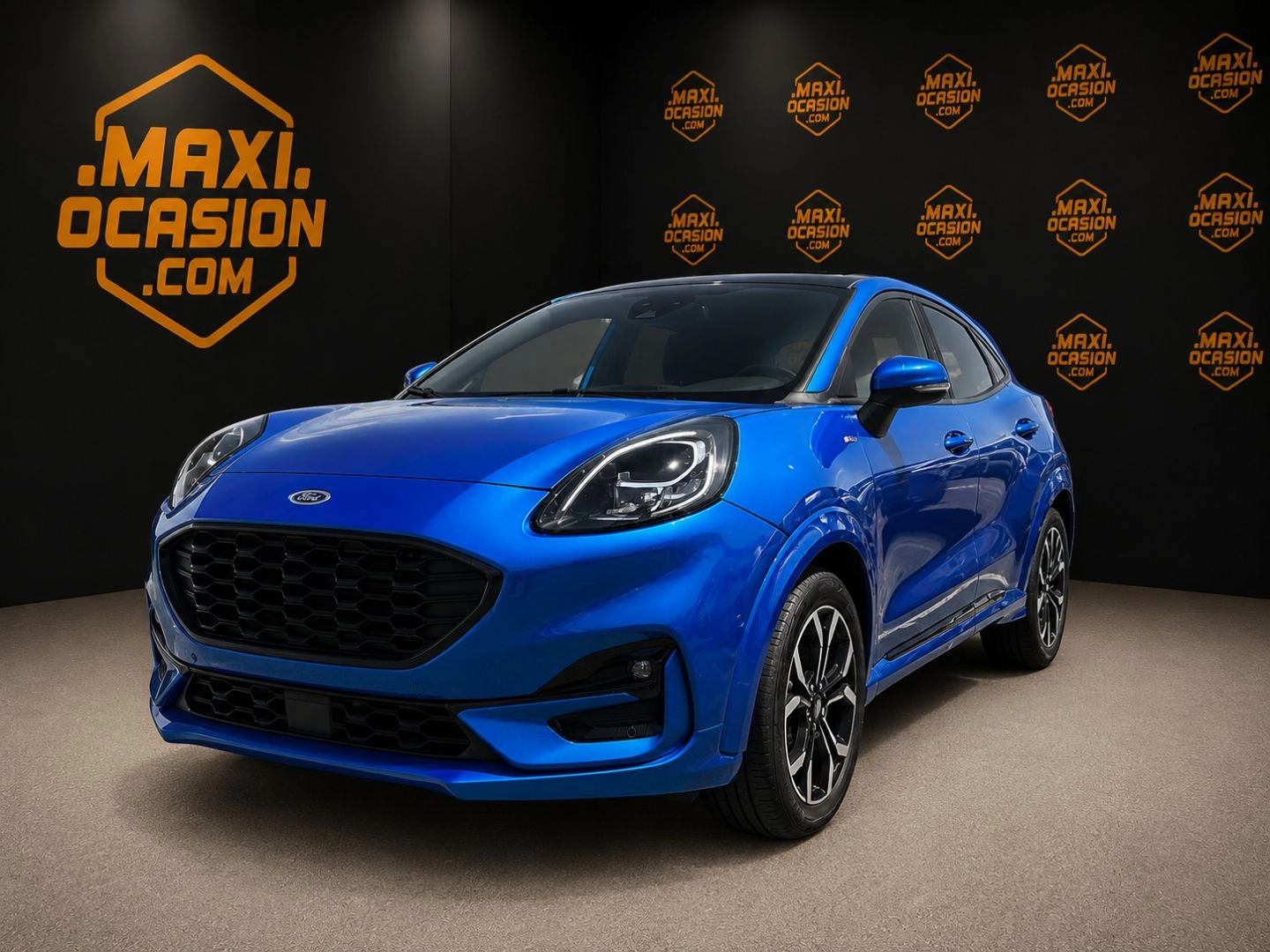 FORD Puma 1.0 EcoBoost 92kW 125cv STLine 2020 Híbrido Azul - Vista principal