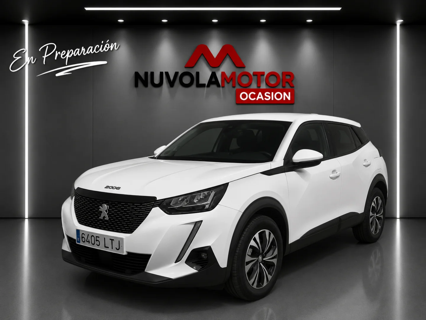 Peugeot 2008 Active BlueHDI 81kW (110CV) 2021 Diésel Blanco - Vista principal