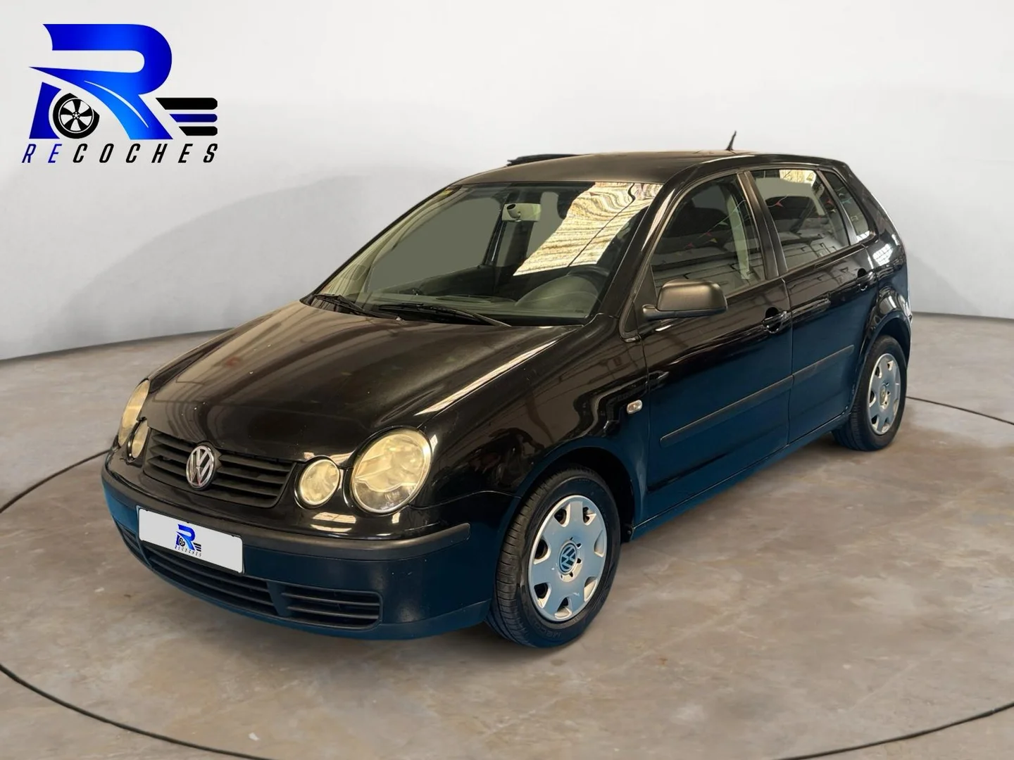 Volkswagen Polo 1.2 65CV Conceptline 2002 Gasolina Negro - Vista principal